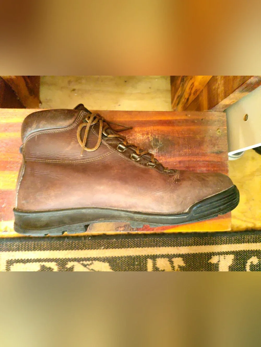 Vasque Sundowner GTX Leather Hiking Boots Brown Made in Italy 7994 Men’s 11.5 M